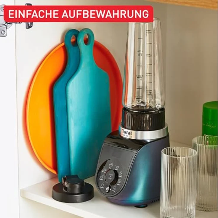 Tefal Standmixer BL19H4 Blend Up, 1000 W, 8 automatische Programme, kompakt, Silence-Modus – Bild 6