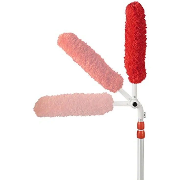 Oxo Good Grips ausziehbarer Staubwedel, Aluminium, mit verschiedenen Aufsätzen – Bild 3
