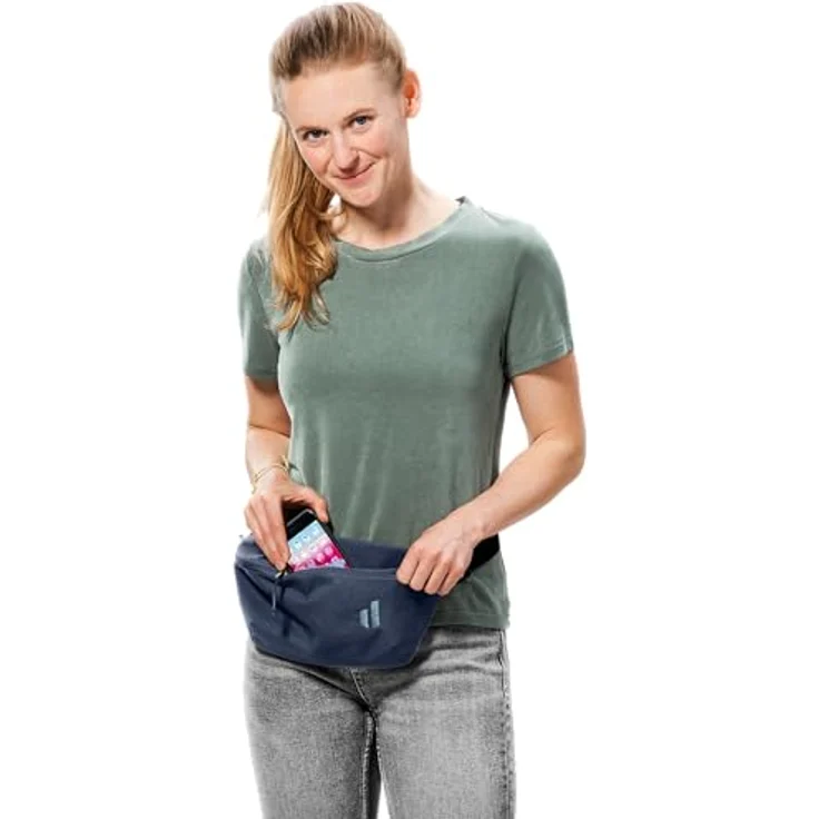 Deuter Avengo 1.5 Gürteltasche, 28 cm, 100% Polyester, blau – Bild 3