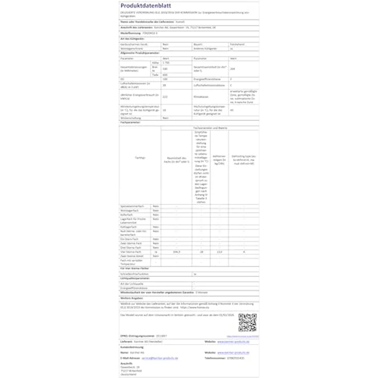 homeX Gefrierschrank FSN2041E-S, No Frost, 204L Nutzinhalt, 4-Sterne Gefrieren, Super-Frost-Funktion, silber – Bild 18
