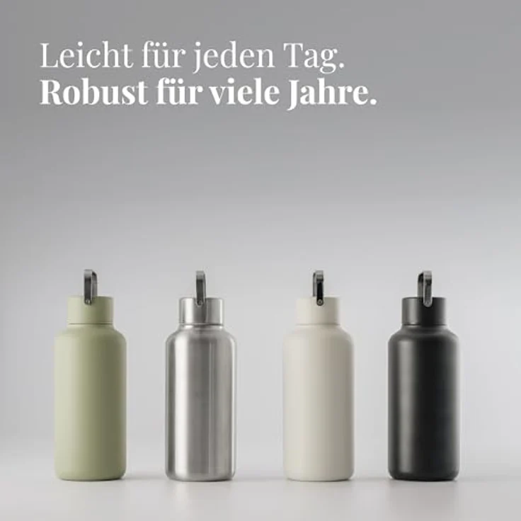 Equa Timeless Dark Trinkflasche 600 ml – Bild 4