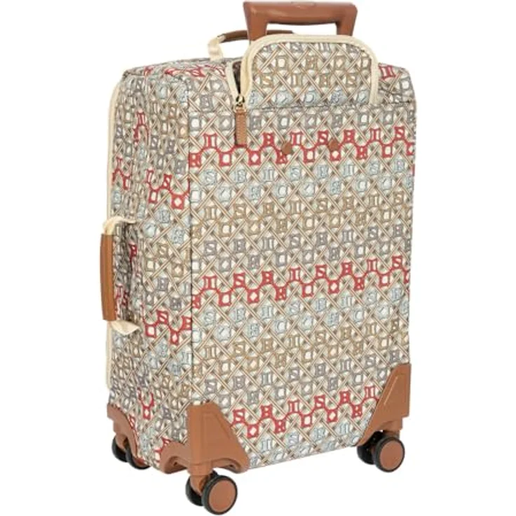 Bric's X-Collection Cabin Trolley Soft 55 cm, IATA-Handgepäckkonform, mit 40 Litern Volumen, Macramè Mehrfarbig, vier Doppelrollen, verstellbarer Teleskopgriff – Bild 4