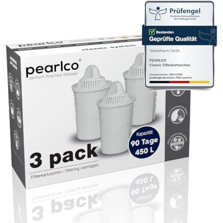 PearlCo classic Filterkartuschen 3er-Pack – Bild 2