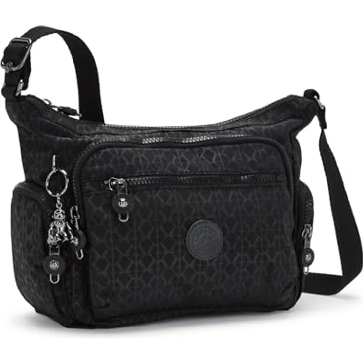 KIPLING Basic Plus Gabbie S Small Umhängetasche, Schwarz, mit verstellbarem Schulterriemen und zahlreichen Fächern – Bild 2