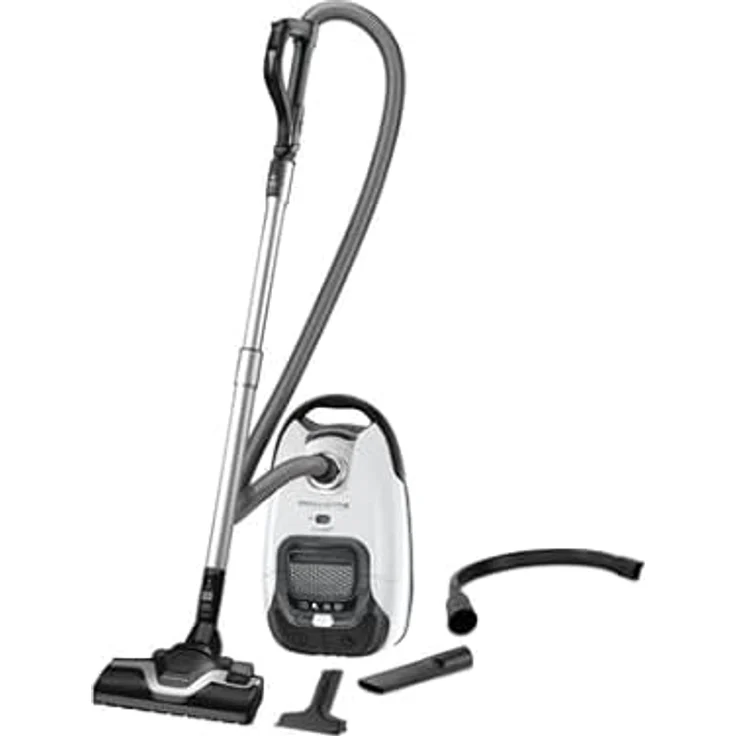 Rowenta Silence Force RO7457 Bodenstaubsauger mit Beutel, 400 Watt, 11 m Aktionsradius, weiß – Bild 4