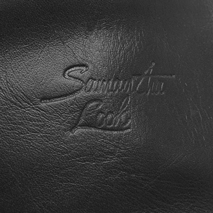 Samantha Look Cityrucksack, echt Leder, Made in Italy, kompakte Größe, verstellbare Schulterriemen, verstärkter Boden – Bild 9