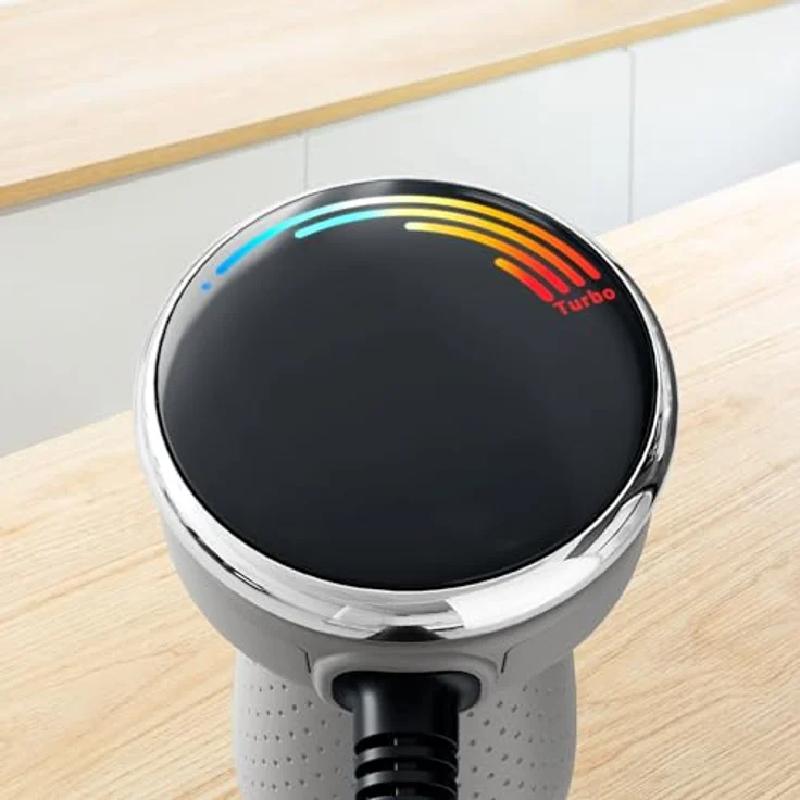 Tefal Quickchef+ Stabmixer, Powelix-Klingentechnologie, 20 Geschwindigkeitsstufen, Turbomodus, kompaktes Design, Silence-Modus, Softgrip-Griff, HB673B30 – Bild 3