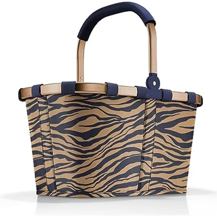 reisenthel carrybag sumatra, Stabiler Einkaufskorb mit 22 l Volumen, wasserabweisendem Design und praktischer Innentasche – Bild 1
