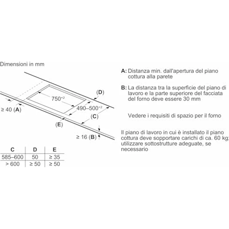 Bosch Hausgeräte BOSCH KOOKPLAAT INDUCTIE PXV831HC1E, Kochfeld, Schwarz – Bild 8
