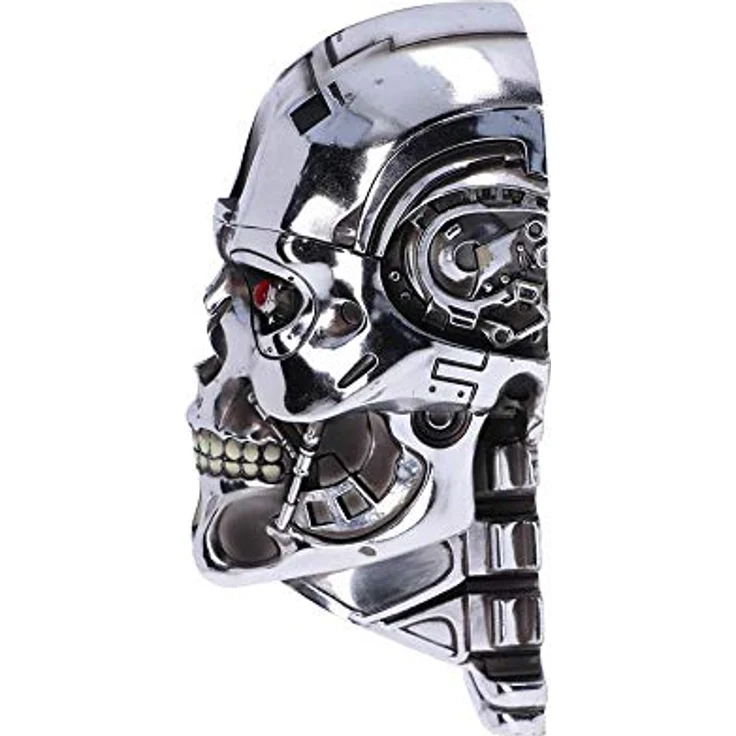 Nemesis Now T-800 Terminator 2 Judgement Day T2 Head Flaschenöffner, Polyresin, Silber, Einheitsgröße – Bild 5
