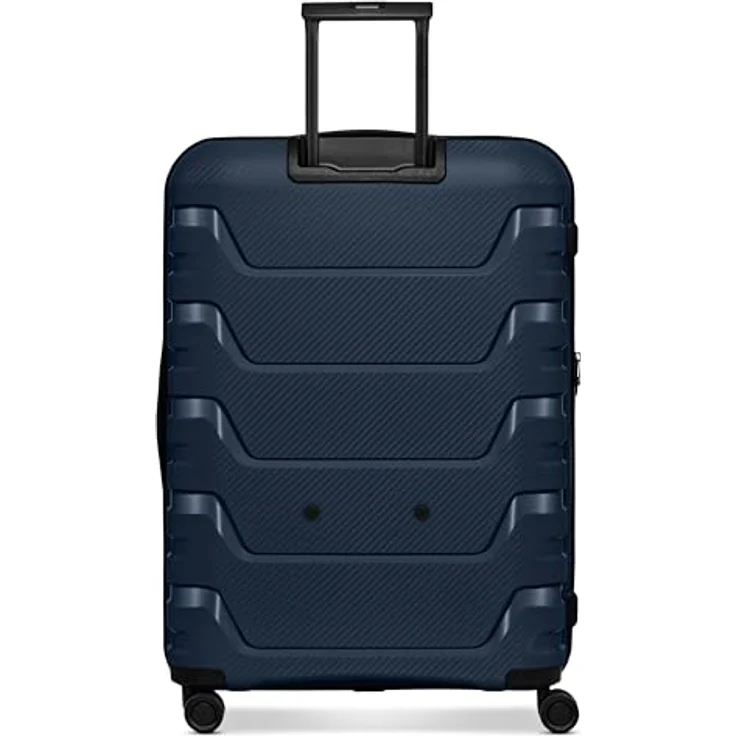 SMARTBOX Hartschalen Check-in Koffer XL Trolley 52 x 33x 76 cm erweiterbar 111-120L | Polypropylen | 4 Doppelrollen & TSA-Schloss | 4,2 kg (Edition 01) – Bild 2