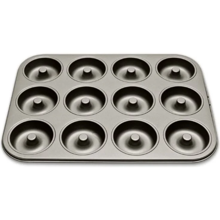 Städter 489141 Backform Motivbackform Kuchenform Donutform, Antihaft beschichtet, Silber – Bild 4
