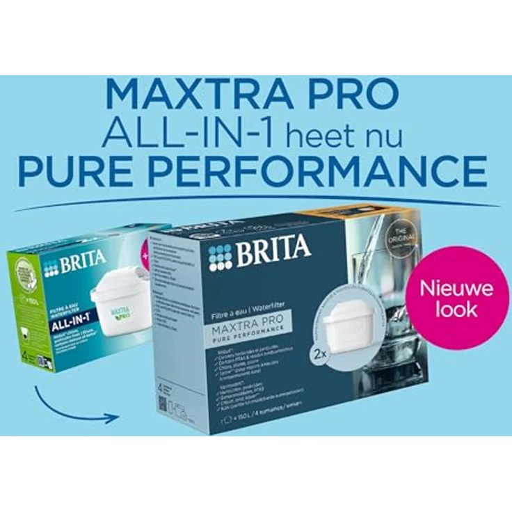 BRITA MAXTRA PRO Pure Performance, Wasserfilter (All-in-1) 4er Pack, Reduzierung von Mikroverunreinigungen, Metallen, Chlor und Kalk – Bild 2