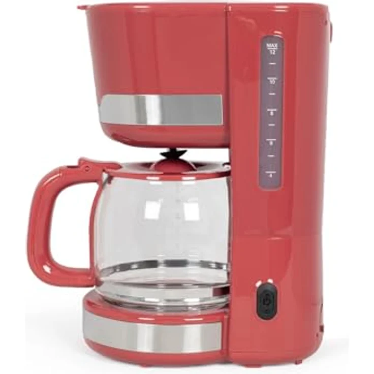 Livoo Elektrische Kaffeemaschine DOD201 – Kapazität 14 Tassen, 1000 W, wiederverwendbarer Filter, Warmhaltefunktion, Tropfschutz, Farbe Schwarz – Bild 2