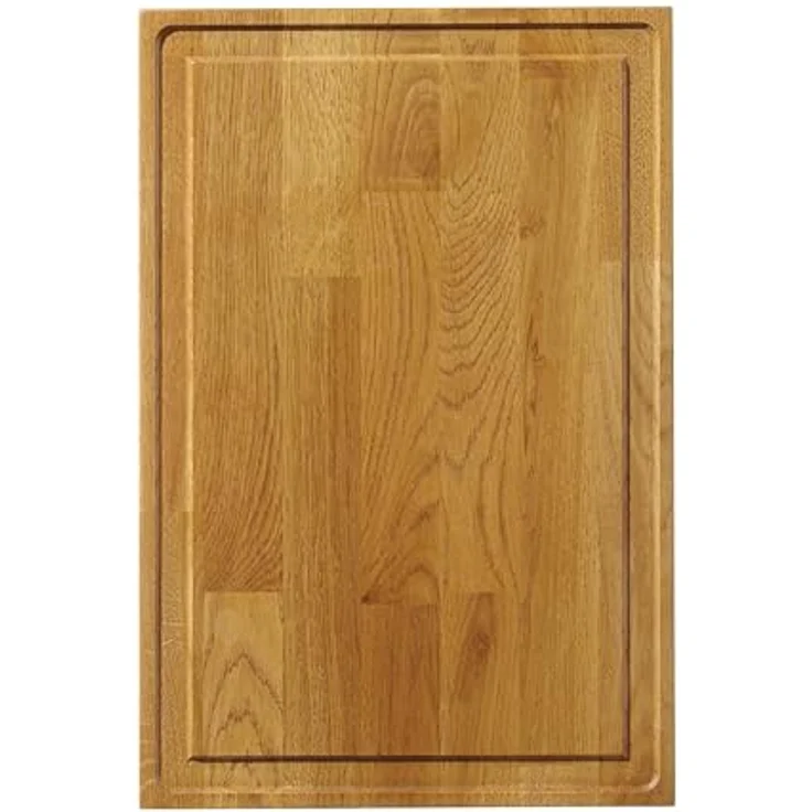 HENDI Servierbrett aus geöltem Eichenholz, 420x280x(H)40mm, stoß- und kratzfest, Premium-Qualität – Bild 3