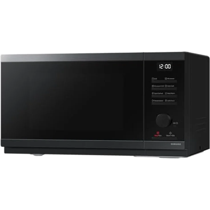 Samsung MG23DG4524AGE1 Mikrowelle mit Grill, 23 l, 800 W, Schwarz - Ölfreie Zubereitung, Eco-Modus, Schnelles Auftauen – Bild 3