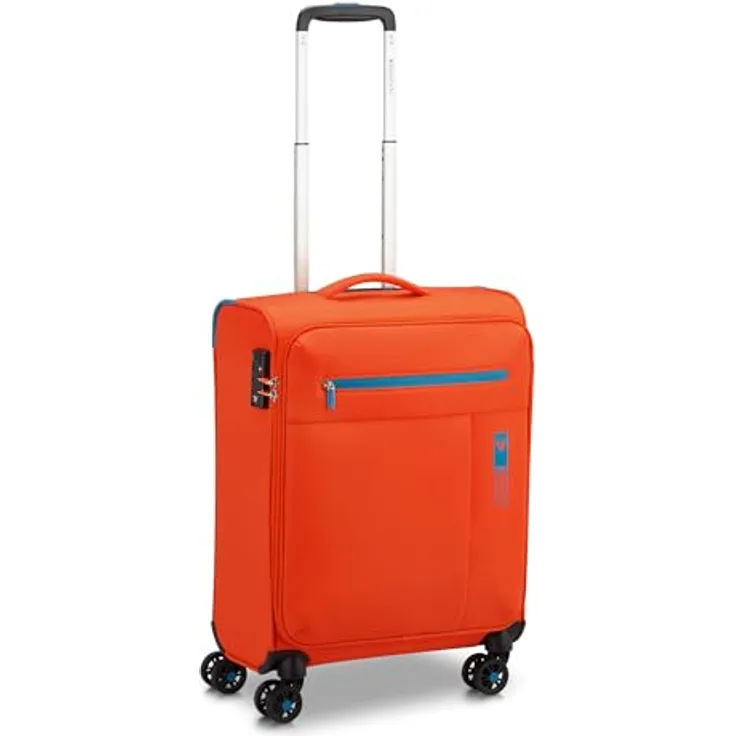 Roncato Lite Soft Neon 4 Rollen Kabinentrolley, 55 cm, orange, 100% Polyester