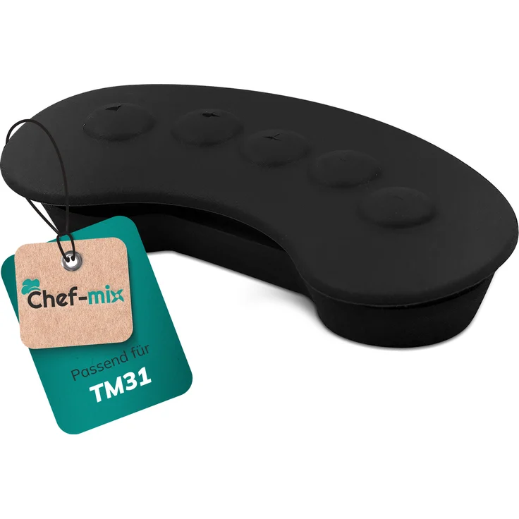 Chef-Mix Dichtkappe Gummiabdeckung für Thermomix TM31 - Original-Ersatzteil für Küchenmaschinen