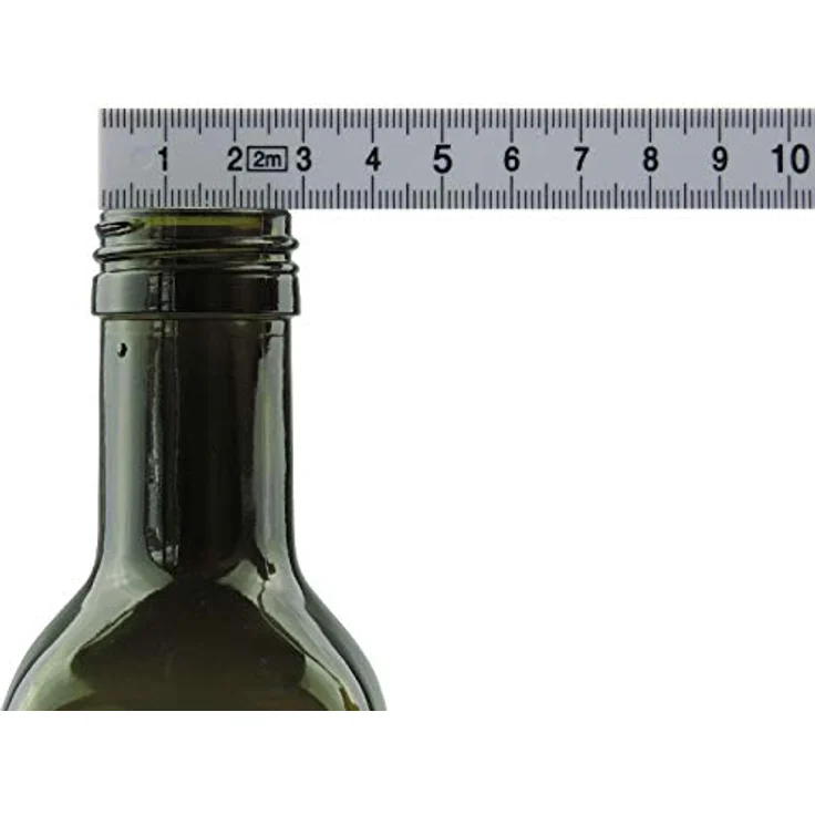 Viva Haushaltswaren 2 x Ölflasche 500ml - braune Schraubverschluss zum selbst abfüllen, inkl. Etiketten zum Beschriften Glasflasche, Glas, 5.8 x 5.8 x 26 cm, 2-Einheiten – Bild 7