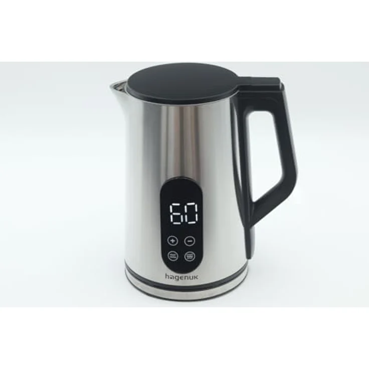 Hagenuk Digitaler Wasserkocher 1,7L 2200W mit Temperaturwahl in 10° Schritten, Cool-Touch-Gehäuse und integrierter Warmhaltefunktion – Bild 6