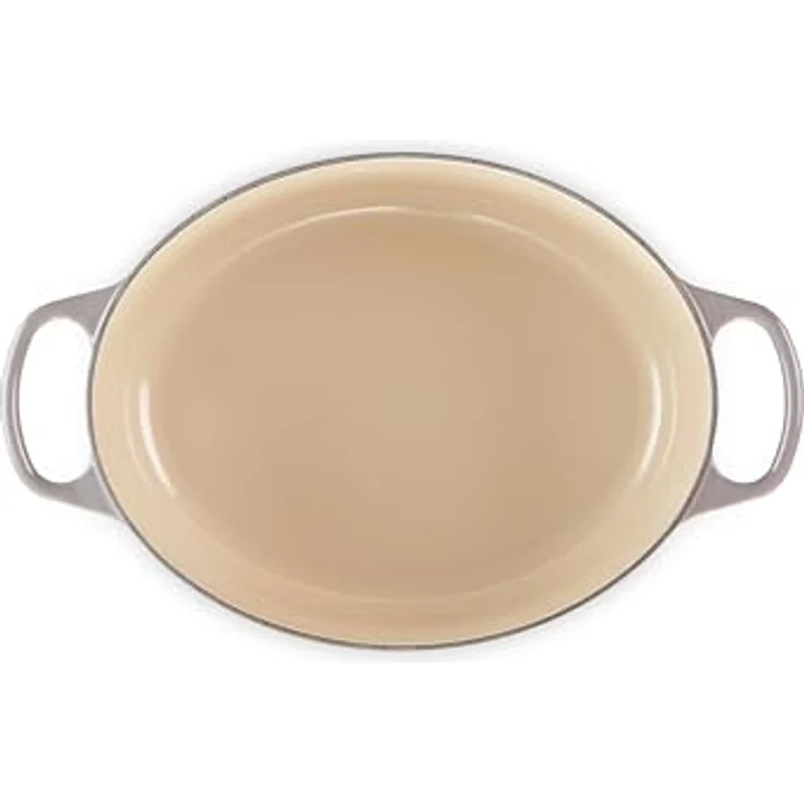 Le Creuset Signature Gusseisen-Bräter mit Deckel, Ø 29 cm, Oval, Für alle Herdarten und Induktion geeignet, Volumen: 4,7 l, Flint – Bild 4