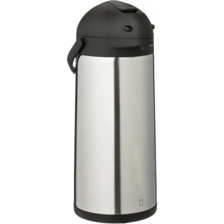 Metro Professional Airpot Pumpkanne 5 Liter Isolierkanne Thermoskanne Getränkespender für den gewerblichen Einsatz Edelstahl Kaffeekanne – Bild 4