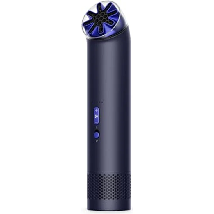 Dyson Hushjet Mini Cool, Tragbarer Ventilator mit 40 W, Dunkelblau, 5 Geschwindigkeitsstufen, 360° Luftstrom – Bild 1
