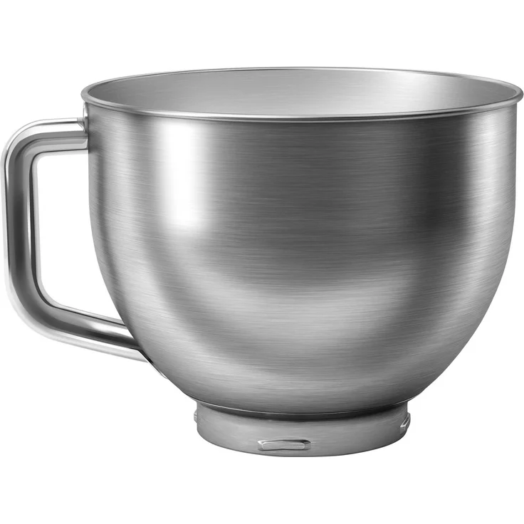 Philips Küchenmaschinenschüssel HR0720/00, Edelstahl, Zusatzschüssel für Küchenmaschine Serie 7000, 5,5 l, spülmaschinenfest