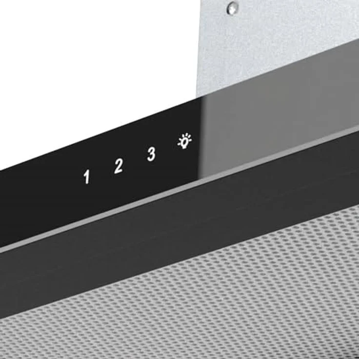 Oranier Einbau Dunstabzugshaube 90 cm - Abluft Abzugshaube mit ausziehbarer Glasblende - Touch Control mit 3 Leistungsstufen - Dunsthaube FLA690 – Bild 5
