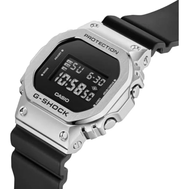 G-SHOCK GM-5600U-1ER, Armbanduhr mit 24-Stunden-Anzeige, Stoßfest, 20 ATM wasserdicht, Mineralglas – Bild 2
