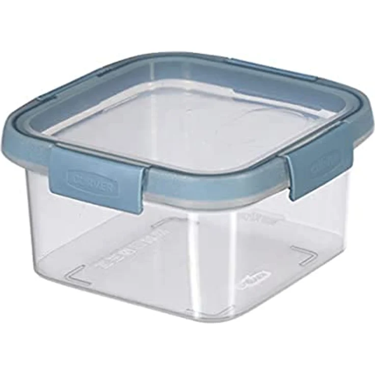 Curver 249952 Smart Fresh Cuadrado, Aufbewahrungsbox aus Kunststoff, 1,1L – Bild 1