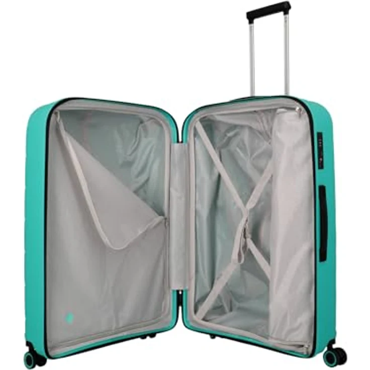 Travelite Burano 4 Rollen Kofferset 3-teilig, mit Dehnfalte und TSA-Schloss, 207 l, robustes Polypropylen – Bild 7