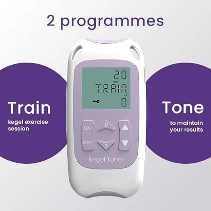 TensCare Kegel Toner TENS-Gerät, medizinisch geprüfter Beckenbodentrainer zur Inkontinenzbehandlung mit zwei Programmen und einfacher Anwendung – Bild 2