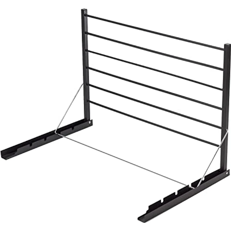 ABJ Majka Wandwäschetrockner für die Wand - Trockenständer Wandmontage, 60cm, Schwarz – Bild 4