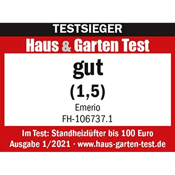 Emerio fan heater FH-106737.2 (2000 W), Konvektor – Bild 2