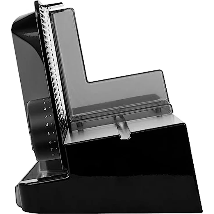 ritter E 16 Elektrischer Allesschneider & Brotschneidemaschine aus Metall mit ECO-Motor, Made in Germany, Schwarz – Bild 2