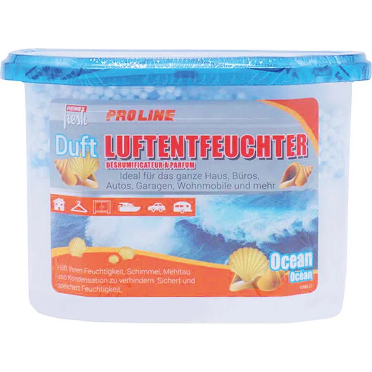 REINEX Duft Luftentfeuchter Proline, Feuchtigkeitsentferner mit frischem Duft