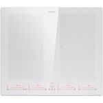 Klarstein Induktions-Kochfeld CP14-Mstrzone-60F-WH, Smart Flex Technology, 4 Zonen, weiß