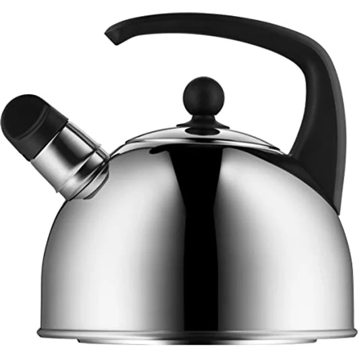 WMF Wasserkessel Induktion 2l, Flötenkessel, Teekessel mit Flöte, Cromargan Edelstahl poliert – Bild 1
