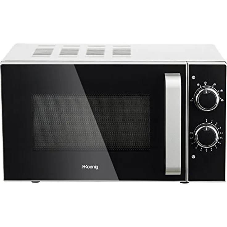 H.Koenig VIO4 Mikrowelle mit Grill, Standgerät, 20 Liter Garraum, 700 Watt, Auftauen – Bild 2