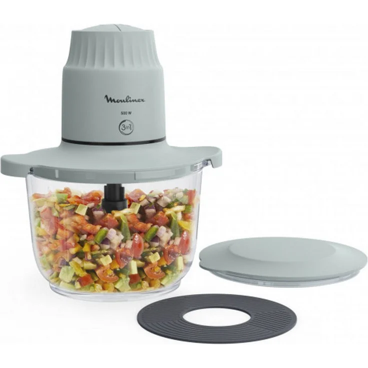Moulinex DJ6031, Universalzerkleinerer mit 500 W Leistung und 1 L Kapazität, EU-Stecker