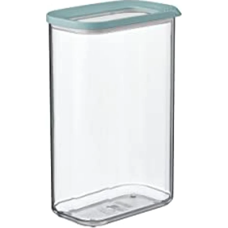 Mepal – Vorratsdose Modula Nordic green – 2000 ml Aufbewahrungsdose mit Deckel für trockene Lebensmittel – Küchenorganizer & Ordnungsbox – Frischhaltedose stapelbar und luftdicht – spülmaschinenfest – Bild 1