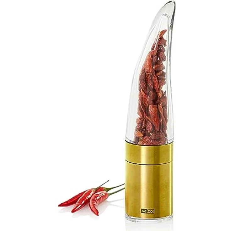 AdHoc MP203 Chilimühle Pepe | messerscharfer Chilischneider mit original SchneidWerk und Aromaschutz | exklusives Modell 2023 Kräuter- und Gewürzschneider – Bild 1