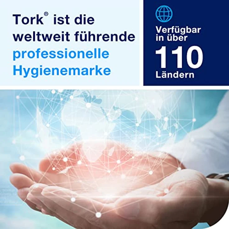 Tork Xpressnap Servietten, 2-lagig, praktische Snackgröße für Selbstbedienungsrestaurants, 8 Stück – Bild 5