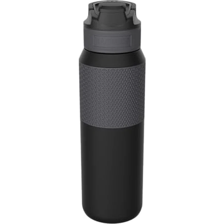 Kambukka Elton Insulated 1000ml Thermoskanne, doppelwandig vakuumisoliert, Farbe Nightfall, kühlt bis zu 48 Stunden, mit multifunktionalem Deckel – Bild 3