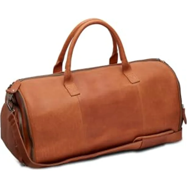 The Chesterfield Brand Finlay Weekender Reisetasche, 100% Leder, 55 cm, braun