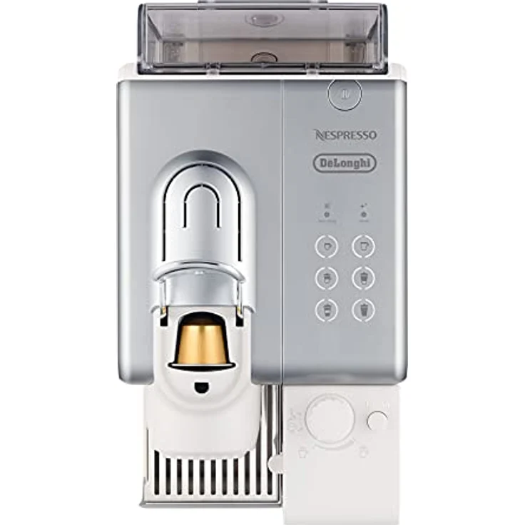 De'Longhi Nespresso Lattissima Touch EN 560.S Kaffekapselmaschine mit Milchsystem, Flow Stop Funktion: Kaffee- und Milchmenge individuell einstellbar, 19 bar Pumpendruck, Silber Weiß – Bild 5