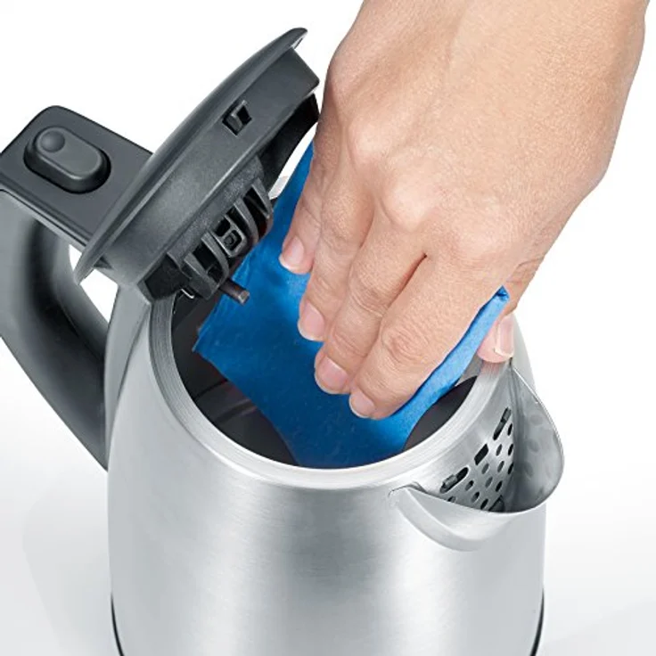 SEVERIN WK 3469 Wasserkocher (ca. 2.200 W, 1 L) edelstahl-schwarz – Bild 6