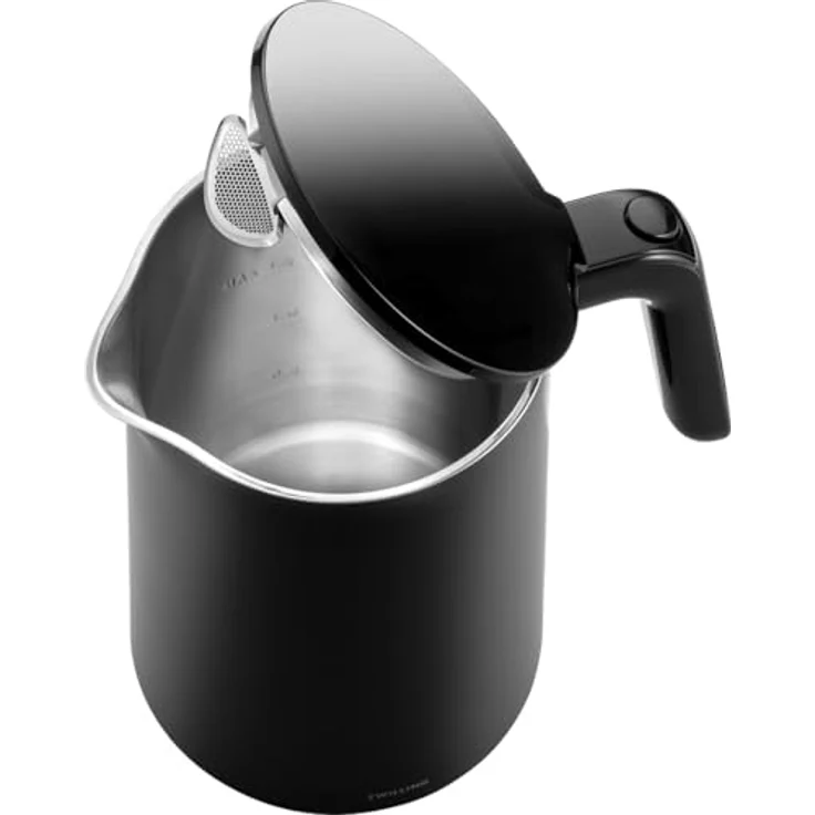 Zwilling Enfinigy Wasserkocher, 1,5 L, 1850W, Temperatureinstellung, Überhitzungsschutz, Abschaltautomatik, Trockengehschutz, schwarz – Bild 2