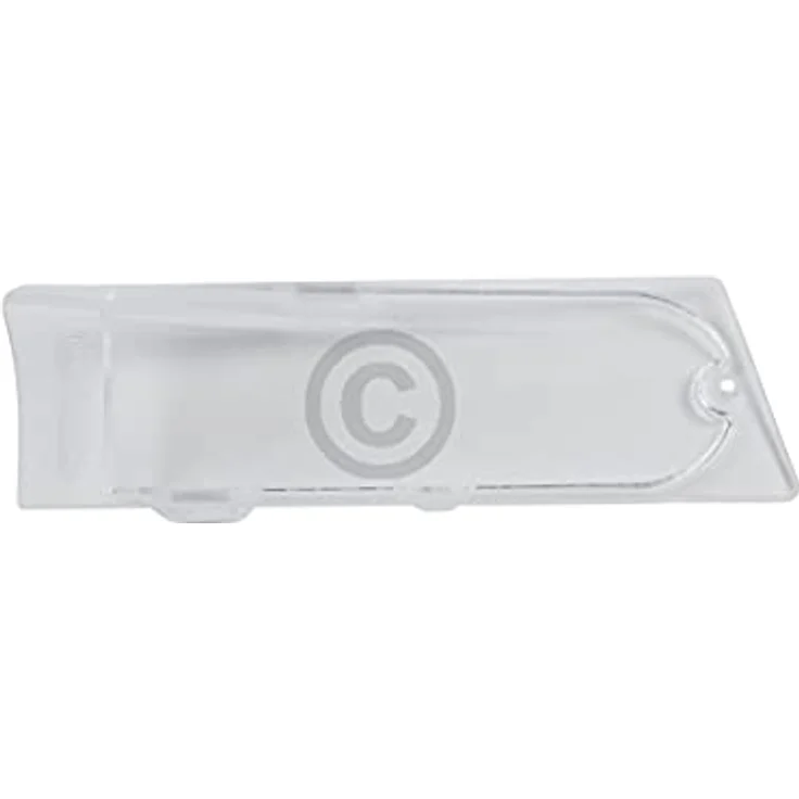Whirlpool Linkslicht Diffusor für Dunstabzugshauben, Lampenabdeckung links, 159 x 52 mm – Bild 1
